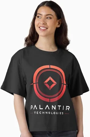 Palantir Stock Tesla Boxy T-Shirt