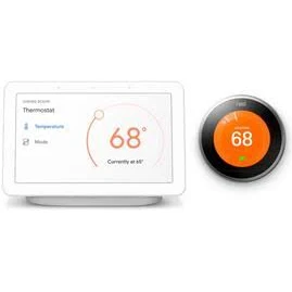 Google Learning 3rd Generation Smart Thermostat with with Wi-Fi Compatibility T3007ES