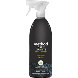 method Daily Granite Cleaner - Apple Orchard Scent - 28 oz Spray Bottle