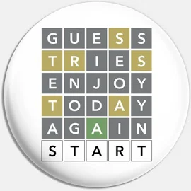 How To Play Wordle Well - Guess Tries, Enjoy Today, Again Start Pin