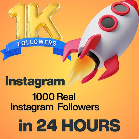 1000 Real Instagram Followers | 24H | Safe & Organic Growth