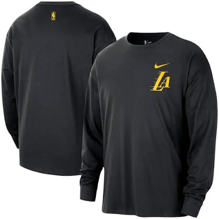 Men's LA Lakers Essential City Edition Nike NBA Long-Sleeve T-Shirt
