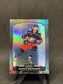 2022-23 O-pee-chee Platinum Johnny Gaudreau Aquamarine /149 Blue