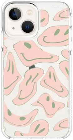 iPhone Case - Pink Liquid Smiley, Pink / iPhone 7