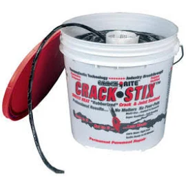 Crack-Stix 2 gal. 250 ft. Small Black Permanent Blacktop Crack Filler