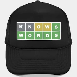 Wordle Knows Words Hat