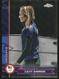 2024 Topps Chrome U.s. Olympic And Paralympic Hopefuls 42 Caity