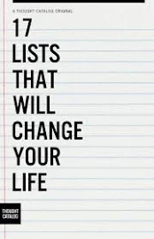 17 Lists That Will Change Your Life [Book]