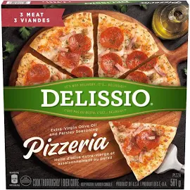 Delissio Pizzeria 3 Meat Pizza