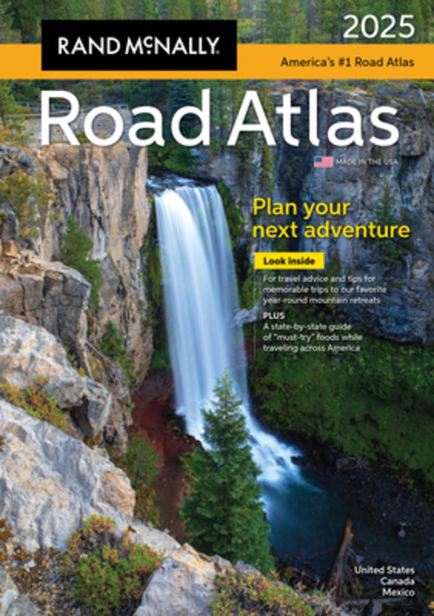 Rand McNally 2025 Road Atlas: United States, Canada, Mexico