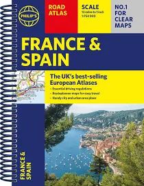 Philip's France and Spain Road Atlas Philip's Maps