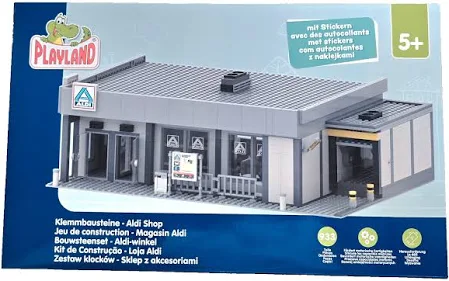 Playland Aldi Klemmbausteine Shop Filiale Laden Geschäft 933 Teile 5+