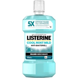 Listerine Cool Mint Mild Milder Geschmack Mundspülung, 500 ml