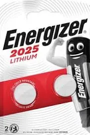 Energizer - Batterie 2 x CR2025 - Li - 163 mAh