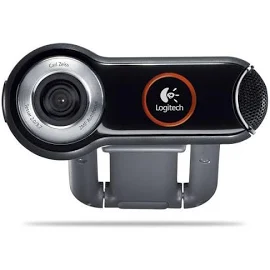 Logitech Webcam USB Schwarz Videokamera für PC und Laptop