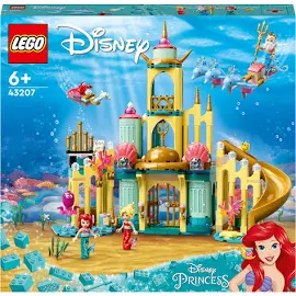 LEGO 43207 Disney Arielles Unterwasserschloss