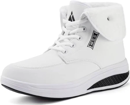 Mishansha Winterstiefel Damen Gefüttert Winterschuhe Warm Schneestiefel