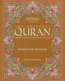 <span dir="ltr">The Gracious Qur'an: A Modern Phrased Interpretation in English: Deluxe Edition القرآن الكريم: تفسير حديث باللغة الإنجليزية</span>