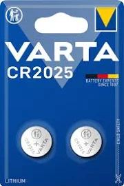 20 Varta 6025 Professional CR 2025 Lithium Knopfzelle Batterien im 2er Blister