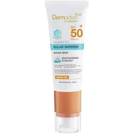 Dermaction Plus By Watsons Advanced Sun Solar Barrier Cream Gel SPF50+ PA++++, dermatologisch getestet, 40 ml.