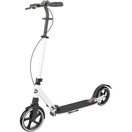 Crivit Big-Wheel-Scooter mit großen Rollen (Schwarz/Weiß) - B-Ware gut