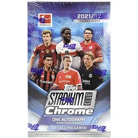 Topps Stadium Club Chrome Bundesliga 2021/22 - Hobby Box