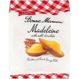 Bonne Maman Madeleine Chocolat au Lait 300g, 2er Pack (2 x 300 g)