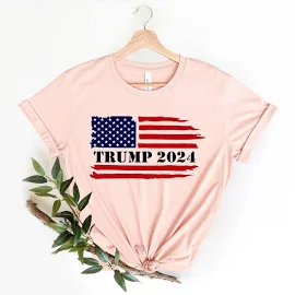 Trumpf Flagge Shirt, 2024 Trump Shirt, Republikanisches T Shirt, Wahl Shirt, Maga Damen Shirt, Maga 2024, Trumpf Wahl T-Shirt, Maga Herren Shirts