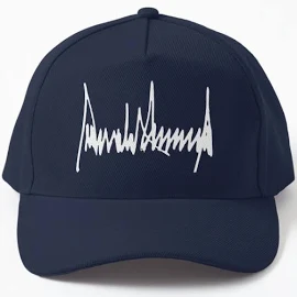 Unterschrift von Präsident Trump Donald Trump Baseball Cap