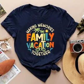 Familienurlaub 2024 Erinnerungen zusammen Machen Shirt, Familien Passende T-Shirts, Sommerferien T-Shirt, Familienurlaub T-Shirt, Sommerferien