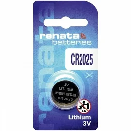 100 x Renata CR 2025 3V Batterie Lithium Knopfzelle DL2025 im Blister 165mAh | ebay Einweg-Batterien