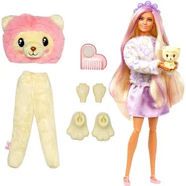 Barbie Cutie Reveal Puppe Löwe