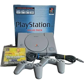 Playstation 1 Konsole Value Pack Mit 1 Controller + Memorycard + Ovp +