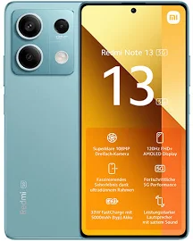 Xiaomi Redmi Note 13 5G | o2 Mobile M Boost mit 50 GB+ Vertrag | 256 GB | Farbe: blau