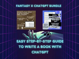 ChatGPT Prompts for Writers ChatGPT Fantasy Prompts AI 1100+ Chat GPT Prompts zum Erstellen eines Buches mit Inspiration für ChatGPT Fantasy-Geschicht