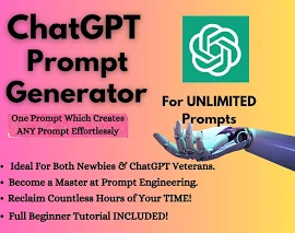ChatGPT Prompts Generator, ChatGPT Prompt zum Erstellen von ChatGPT Prompts, Bester ChatGPT Prompting Guide, Personalisierter AI Prompt Creator