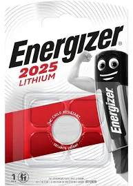 50 x Energizer CR 2025 3V Batterie Lithium Knopfzelle DL2025 im Blister 170mAh | ebay Einweg-Batterien