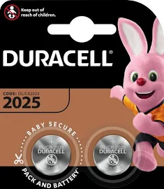 4 Duracell Cr 2025 / Dl 2025 Lithium Knopfzelle Batterien 2er Blister