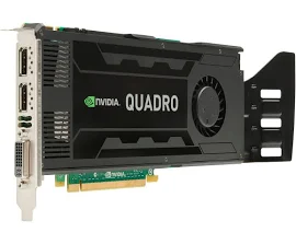 NVIDIA Quadro K4000 - Grafikkarten - Quadro K4000 - 3 GB GDDR5 - PCIe 2.0 X16 - DVI, 2 x DisplayPort