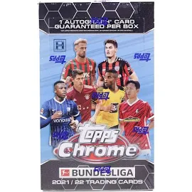 Topps Chrome Bundesliga 2021/22 Hobby Box