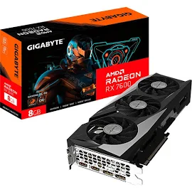 Gigabyte Radeon RX 7600 Gaming OC 8GB GDDR6