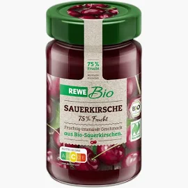 Rewe Bio Fruchtaufstrich Sauerkirsche 250g