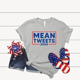 Trump Pro Trump, Support Trump Shirt, Trump 2024 Shirt, Konservative T-Shirts, Mean Tweets 2024 Shirt, Mean Tweet Tee, Trump Back wieder Shirt,