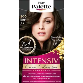 Poly Palette Intensiv Creme Coloration 800 Dunkelbraun