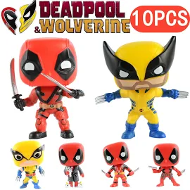 Pop Deadpool Action figur Deadpool 3 Deadpool Vielfraß Action figur Wunder Filmfiguren Figur