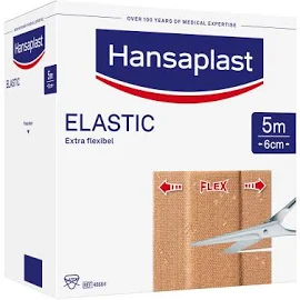 Hansaplast Elastic Pflaster 5 M x 6 cm