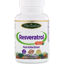 Paradise Herbs Resveratrol 180 vegetarische Kapseln