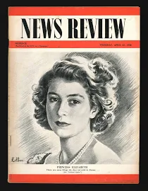 NEWS REVIEW 25 APRIL 1946 Original Vintage magazine The First British Newsmagazine