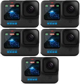 GoPro HERO12 Black 5er Pack