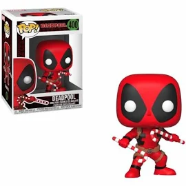 Funko Pop! Marvel Holiday - Deadpool (Candy Canes)